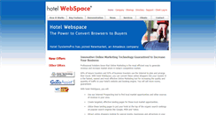 Desktop Screenshot of hotelwebspace.com